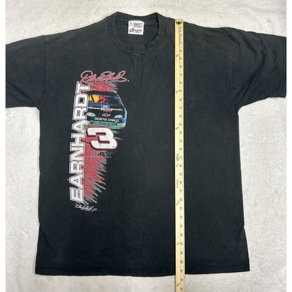 Vtg NASCAR Shirt Dale Earnhardt Competitors View 1999 Winston Cup Schedule XL - Picture 5 of 6